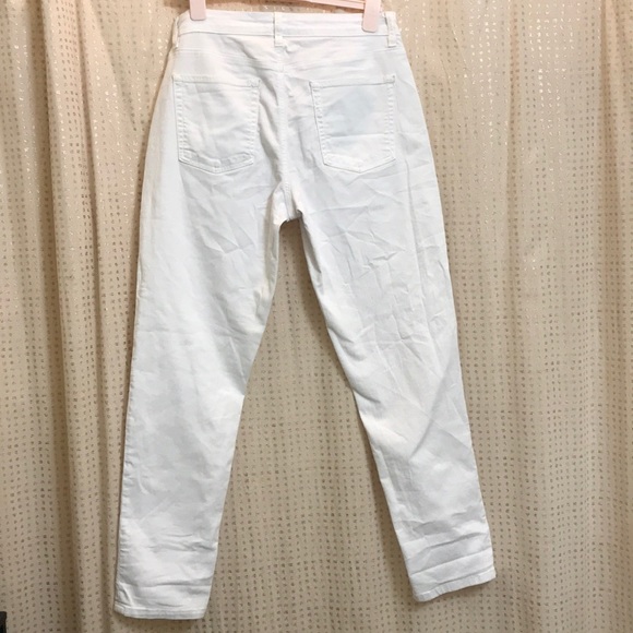 EILEEN FISHER White Organic Cotton Jeans - Picture 3 of 3